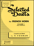 SELECTED DUETS #1 FRENCH HORN cover